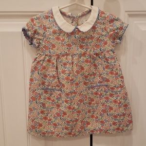 Baby Boden floral dress 6-12 months